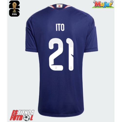 Japón Hiroki Ito #21 Primera Equipación Mujer Mundial 2026 Manga Corta